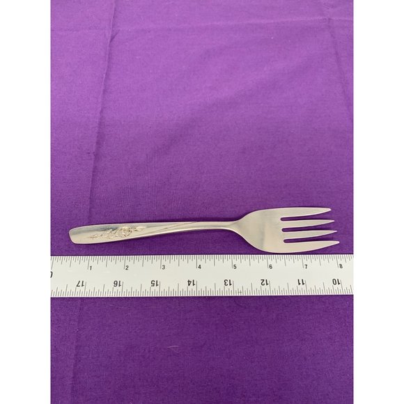 Oneida LTD WA Rogers Sweet Briar Rose Stainless Glossy Flatware 0HSSWBR Small Co - Picture 5 of 7